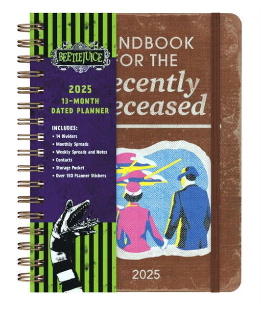 2025 Beetlejuice 13-Month Weekly Planner