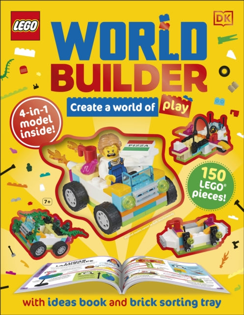 LEGO World Builder: Create a World of Play with 4-in-1 Model and 150+ Build Ideas!