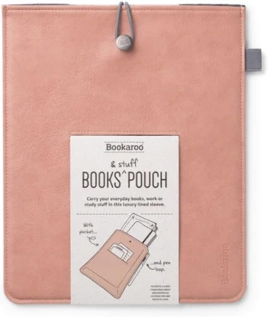 Bookaroo Books & Stuff Pouch - Blush