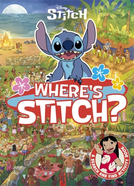 Where's Stitch?: A Disney search-and-find activity book