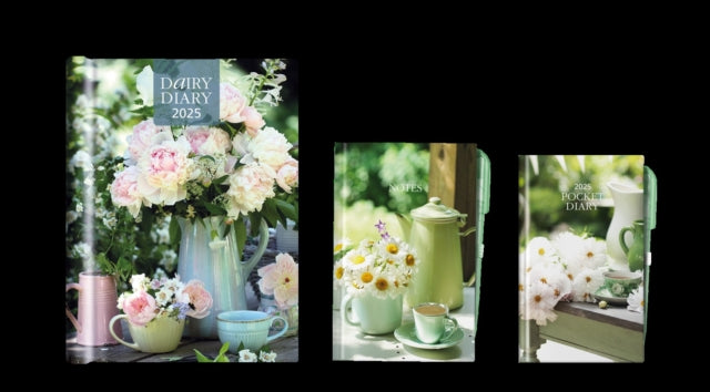Dairy Diary Set 2025: Featuring Britain’s most-loved and trusted diary, a handy pocket diary & pen, and a useful notebook, this set is perfect for planning, organising and inspiring you throughout the year