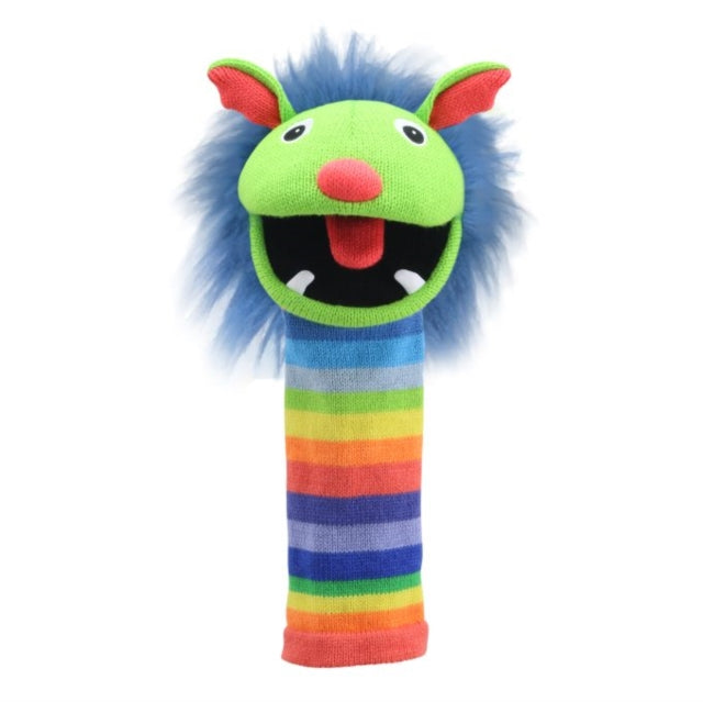 Rainbow Sock Puppet
