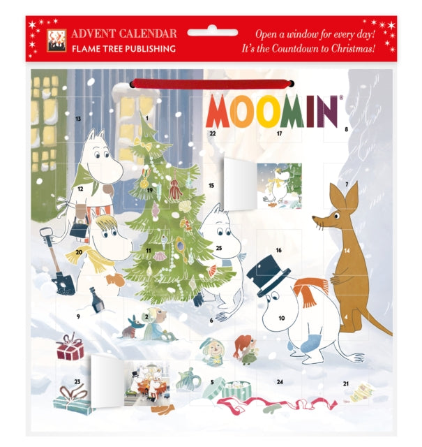 Moomin: Decorating the Tree Advent Calendar (with stickers)