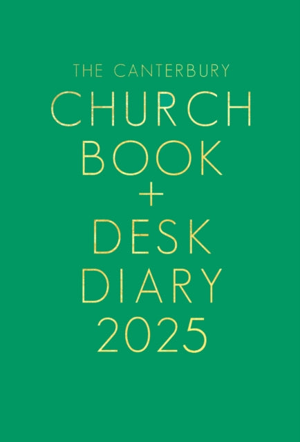 The Canterbury Church Book and Desk Diary 2025 Hardback Edition