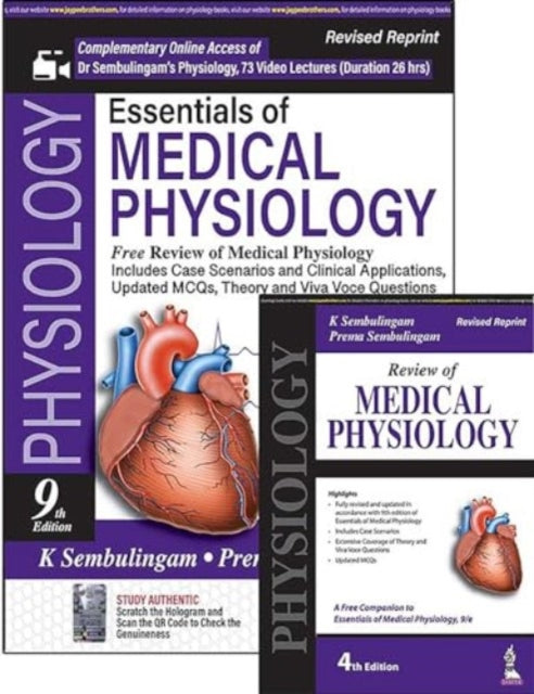 Essentials of Medical Physiology: With Free Review of Medical Physiology