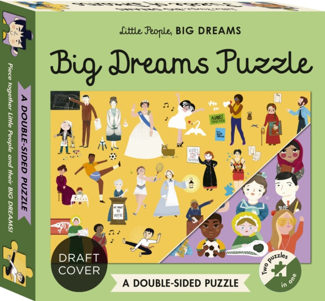 Little People, BIG DREAMS Puzzle: 100-Piece Double-Sided Puzzle