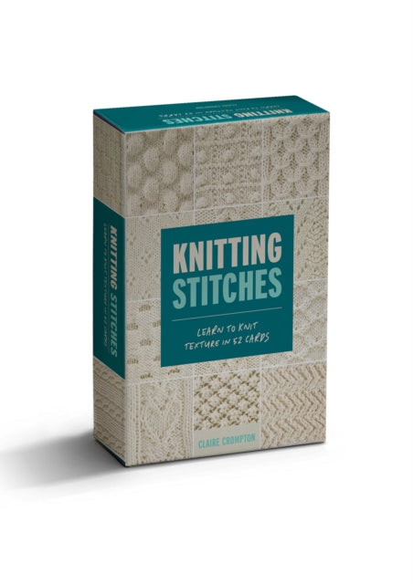 Knitting Stitches Card Deck: Learn to Knit Texture in 52 Cards