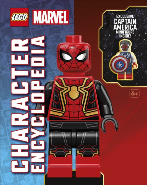 LEGO Marvel Character Encyclopedia: With Exclusive Captain America Minifigure