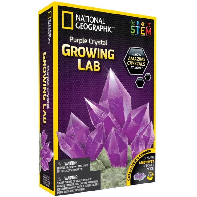 National Geographic Crystal Grow Purple
