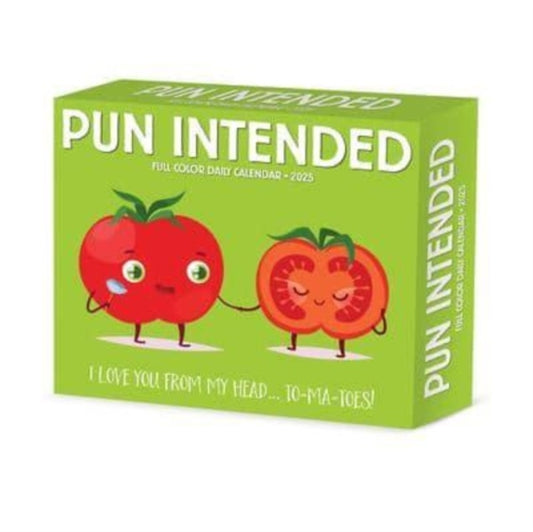 Pun Intended 2025 6.2 X 5.4 Box Calendar