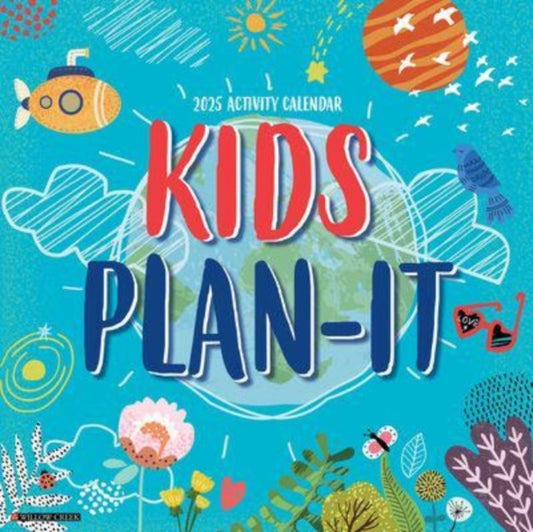 Kid's Plan It - Activity 2025 12 X 12 Wall Calendar