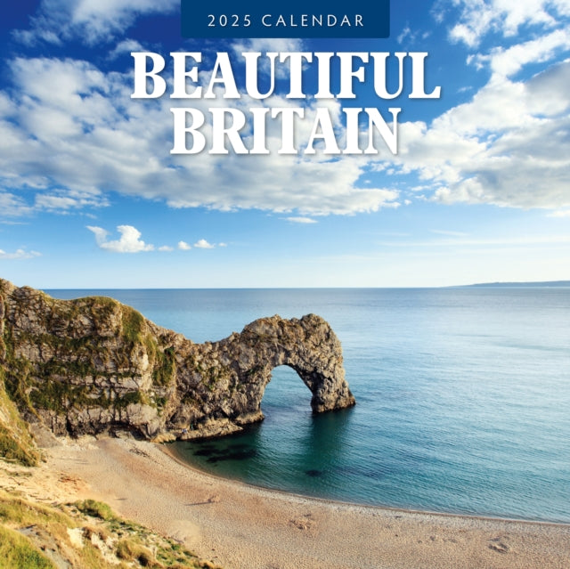 Beautiful Britain 2025 Square Wall Calendar