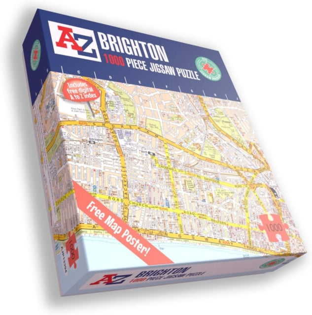 A-Z Map of Brighton