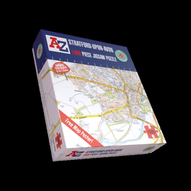 A-Z Map of Stratford Upon Avon