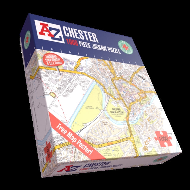 A-Z Map of Chester