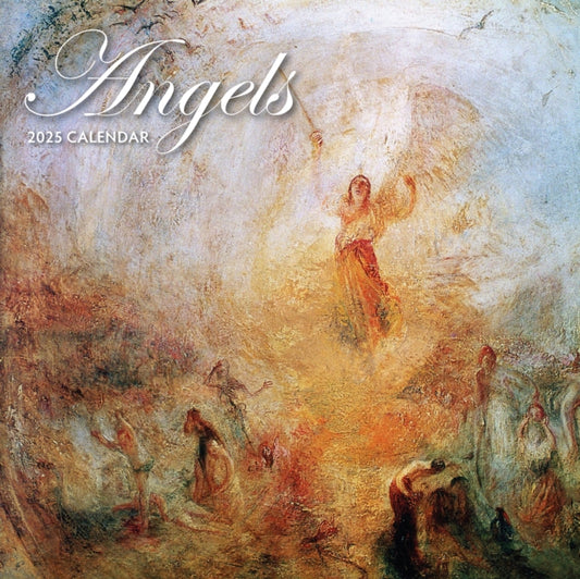 Angels 2025 Square Wall Calendar