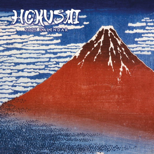 Hokusai 2025 Square Wall Calendar