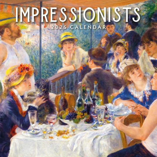 Impressionists 2025 Square Wall Calendar