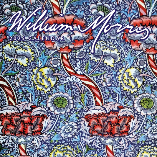 William Morris 2025 Square Wall Calendar