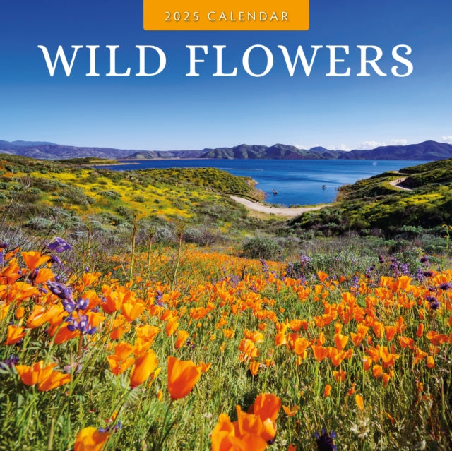 Wild Flowers 2025 Square Wall Calendar