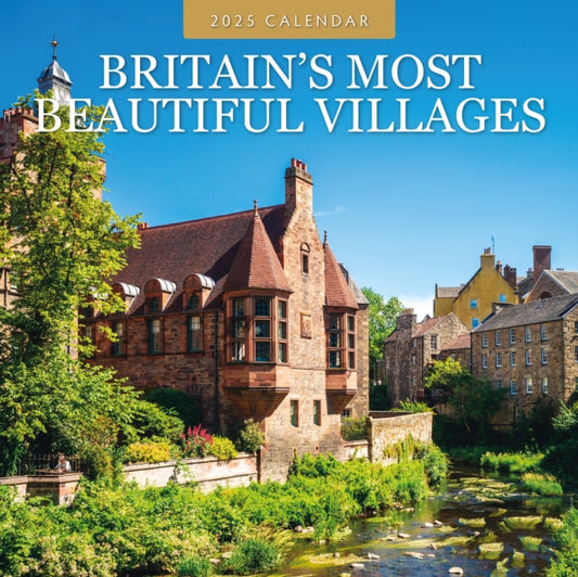 Britain's Most Beautiful Villages 2025 Square Wall Calendar