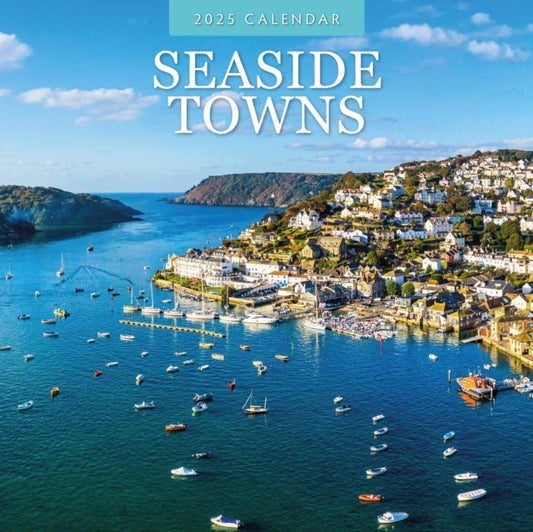 Seaside Towns 2025 Square Wall Calendar