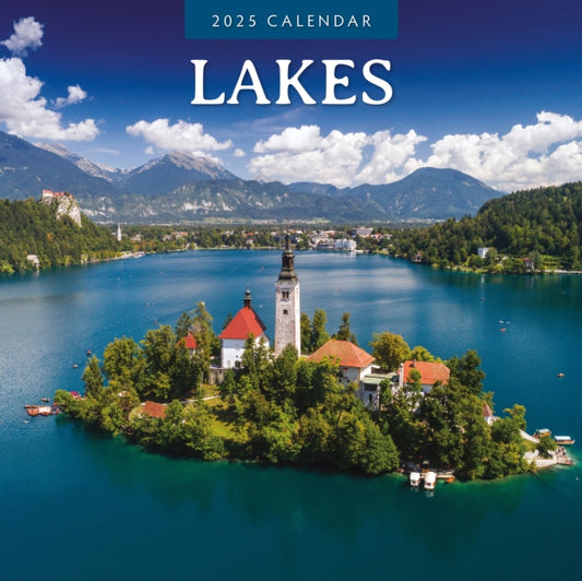 Lakes 2025 Square Wall Calendar