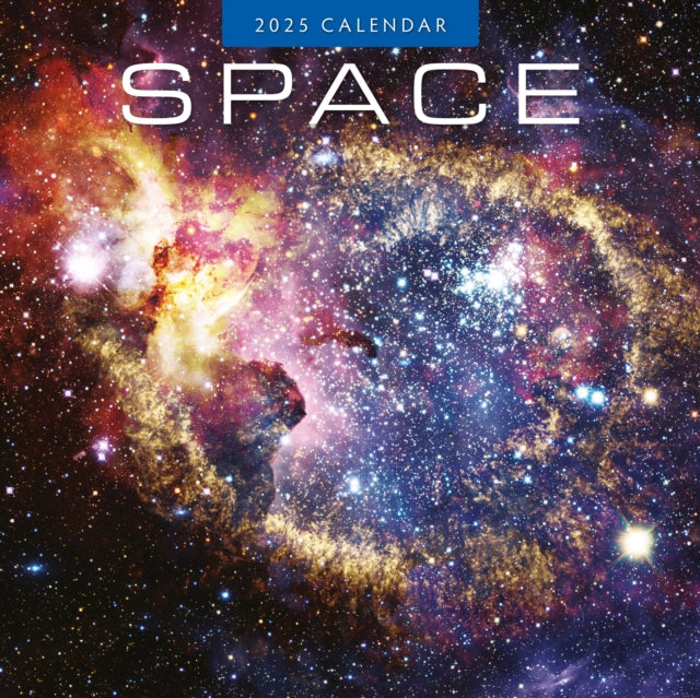 Space 2025 Square Wall Calendar