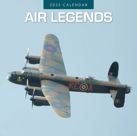 Air Legends 2025 Square Wall Calendar