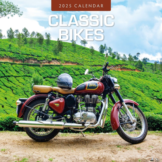 Classic Bikes 2025 Square Wall Calendar