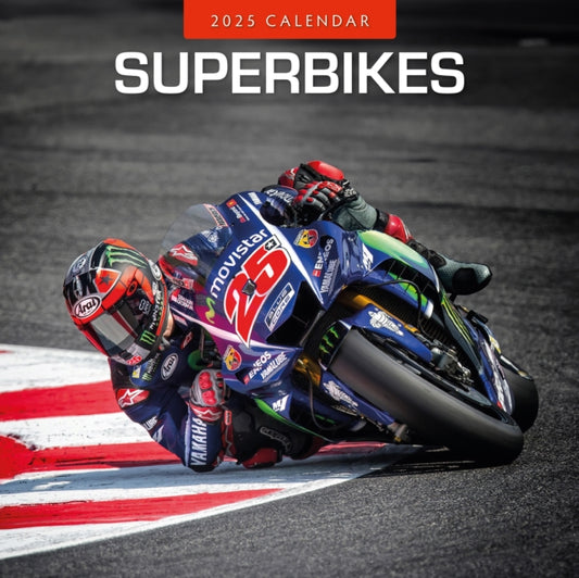 Superbikes 2025 Square Wall Calendar