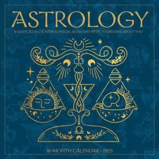 Astrology 2025 12 X 12 Wall Calendar