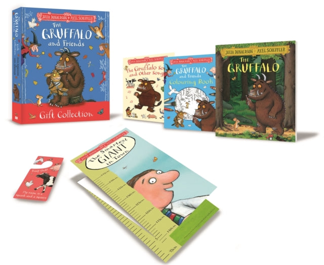 The Gruffalo and Friends Gift Collection: Three books plus a height chart and door hanger!