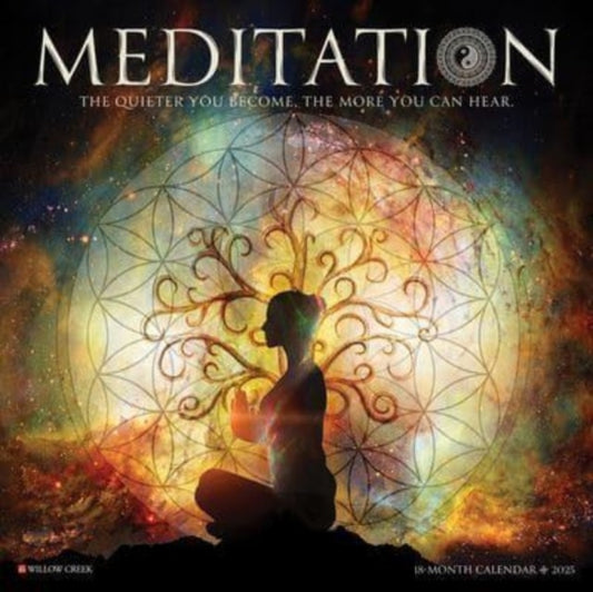 Meditation 2025 12 X 12 Wall Calendar