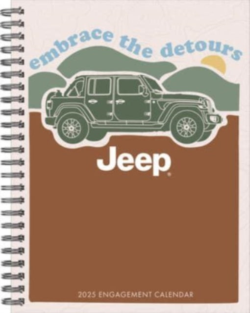 Jeep 2025 6.5 X 8.5 Engagement Calendar