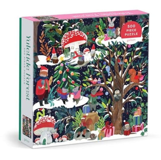 Yuletide Forest 500 Piece Puzzle