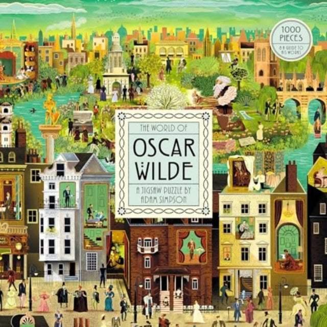 The World of Oscar Wilde: A 1000-piece jigsaw puzzle by Adam Simpson