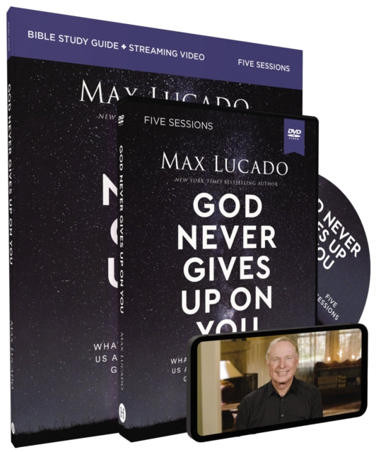 God Never Gives Up on You Study Guide with DVD: What Jacob’s Story Teaches Us About Grace, Mercy, and God’s Relentless Love