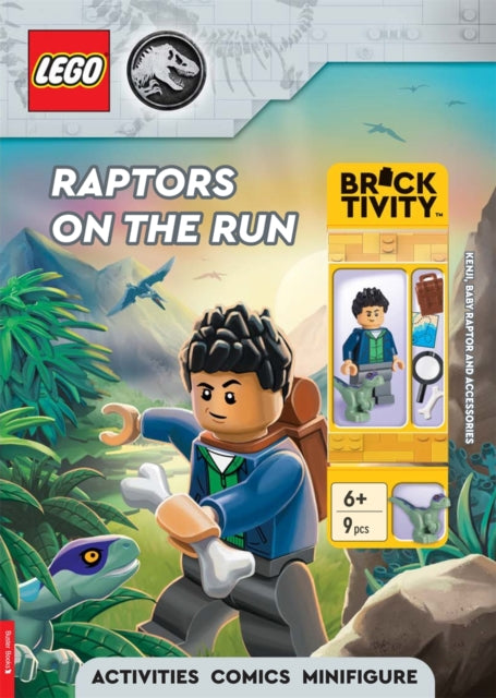 LEGO® Jurassic World™: Raptors on the Run (with Kenji minifigure, baby raptor and accessories)