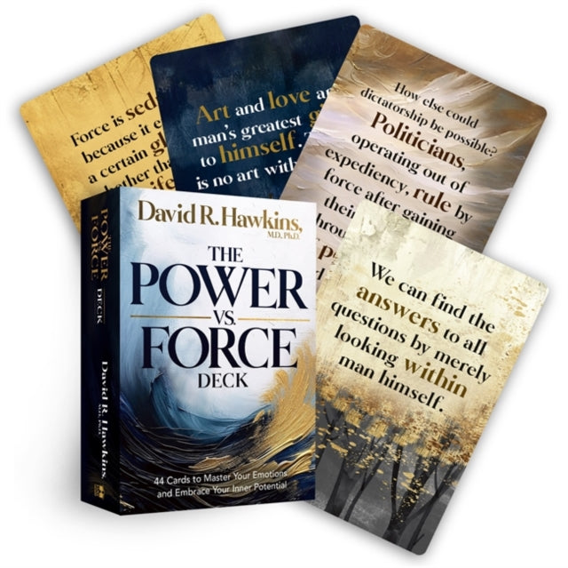 The Power vs. Force Deck: 44 Cards to Master Your Emotions and Embrace Your Inner Potential