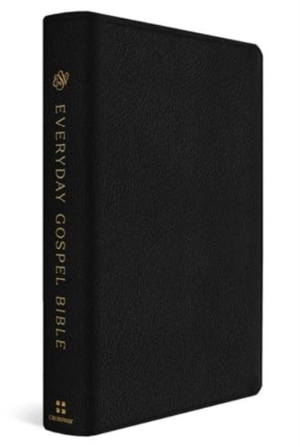 ESV Everyday Gospel Bible: Connecting Scripture to All of Life (Genuine Leather, Black)