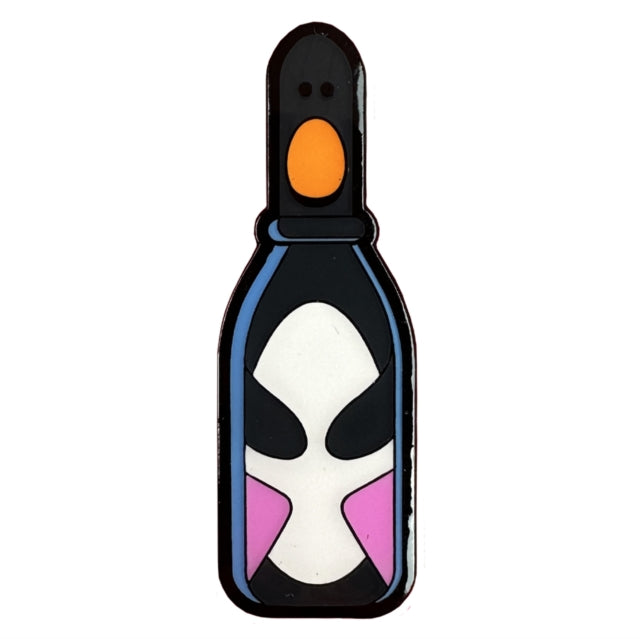 Feather Bottle Pin Badge