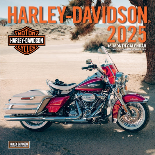 Harley-Davidson 12x12 2025: 16-Month Calendar--September 2024 through December 2025