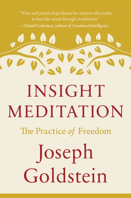 Insight Meditation: The Practice of Freedom