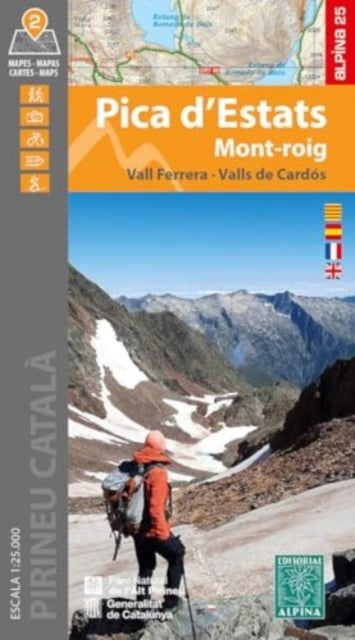 Pica d'Estats - Mont-Roig french 2 maps