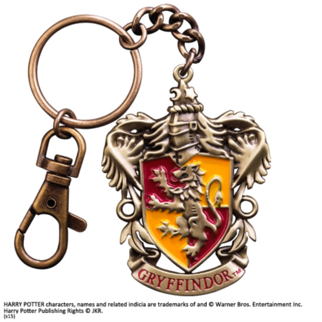 HP Gryffindor Crest  Metal Keychain