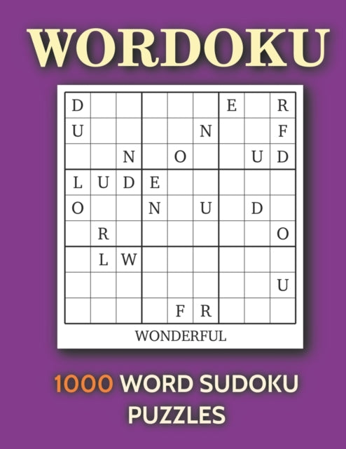 Wordoku - 1000 Word Sudoku Puzzles volume 2