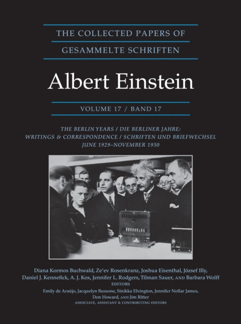 The Collected Papers of Albert Einstein, Volume 17 (Documentary Edition): The Berlin Years: Writings and Correspondence, June 1929–November 1930