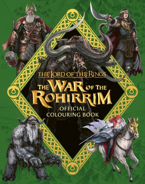 The Lord of the Rings: The War of the Rohirrim Official Colouring Book