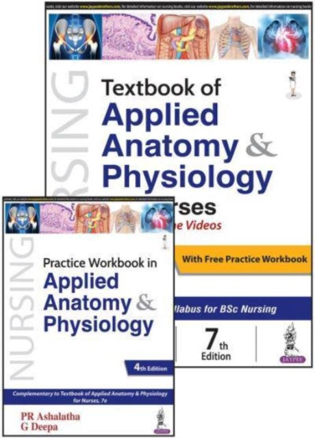 Textbook of Applied Anatomy & Physiology for Nurses: With Free Practice Workbook in Applied Anatomy & Physiology